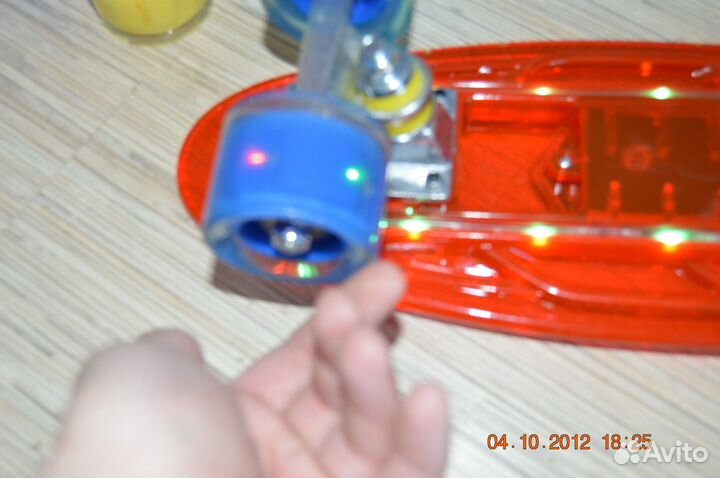 Скейт борд Пенни борд новый с музыкой и подсветкой