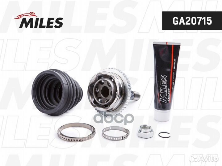 ШРУС peugeot 206 1.1-1.4 98- нар. +ABS ga20715