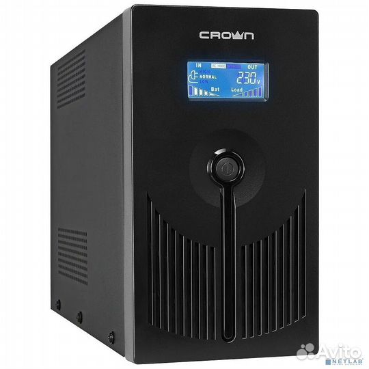 Crown ибп CMU-SP800IEC LCD USB 800VA\480W, корпус