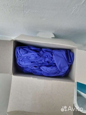 Перчатки нитриловые