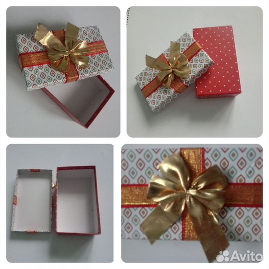 Коробки подарочные квадратные и прямоугольные