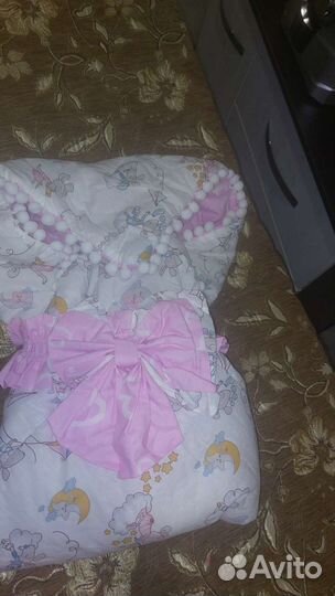 Новый Конверт на выписку для девочки весна