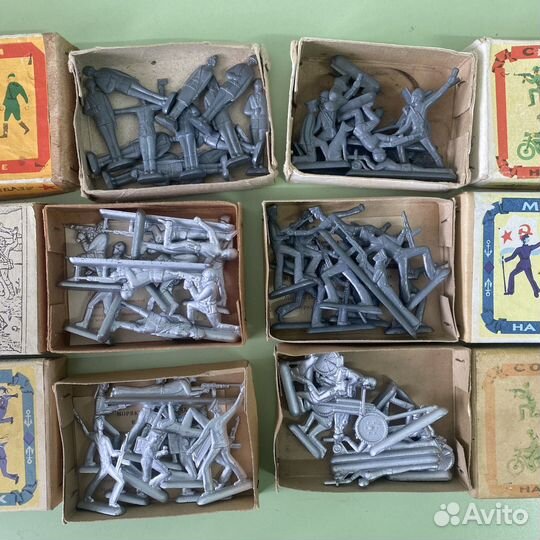 Солдатики СССР металл