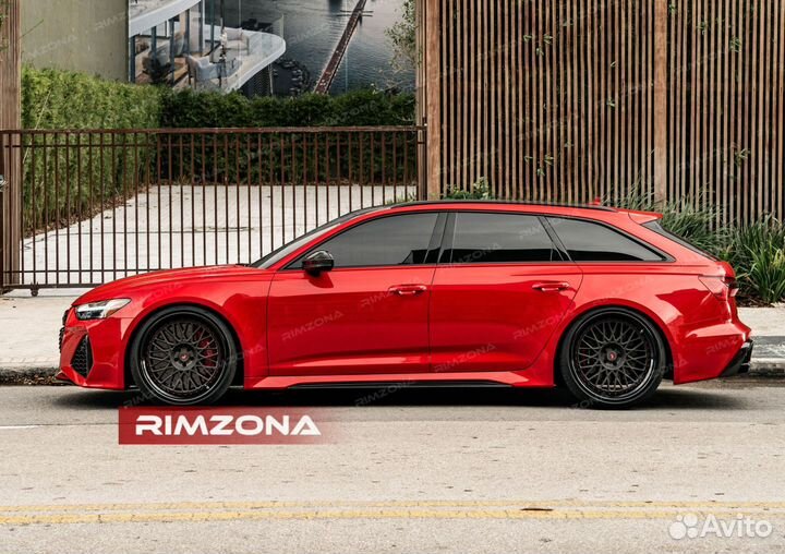 Кованые диски R21 на Audi RS4