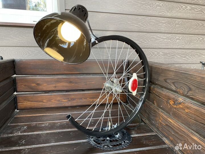 Настольная лампа в стиле лофт