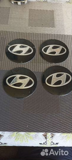 Колпачки на литые диски hyundai