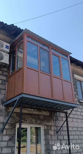 Пластиковые балконы собственное производств