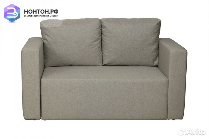 Диван выкатной Дэнвер серо-бежевый