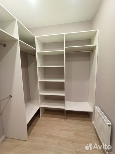 Гардеробная по размерам на заказ