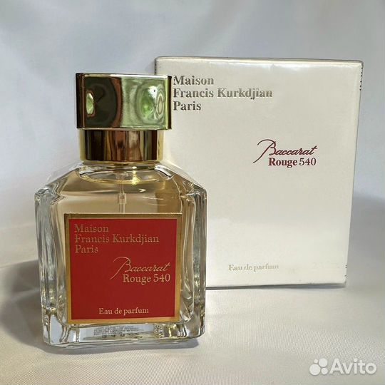 Духи Baccarat Rouge 540 Maison Francis Kurkdjian