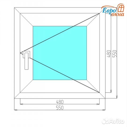 Заводские пластиковые окна