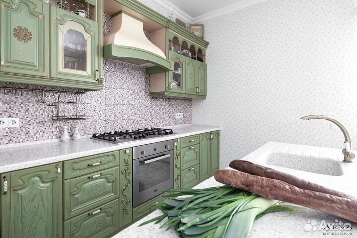 Кухни на заказ, Ясень, цвет 