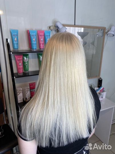 Окрашивание кератин ботокс