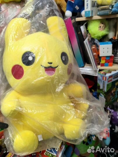 Большой Пикачу мягкая игрушка 55 сантиметров