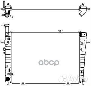 Радиатор hyundai tucson 04-10, KIA sportage 04