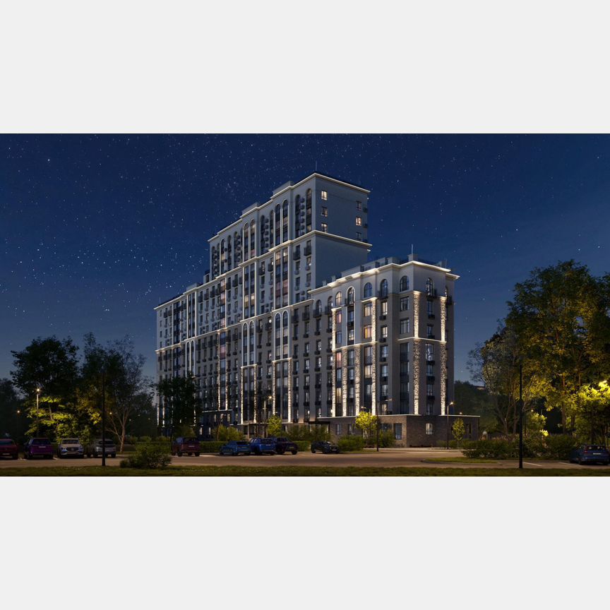 1-к. квартира, 35,8 м², 12/12 эт.