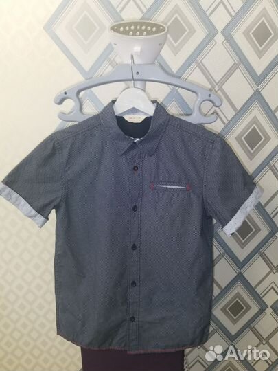 Рубашка на мальчика 146-152
