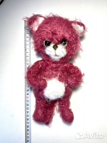 Мягкая игрушка мишка, свинка, котик, осьминог