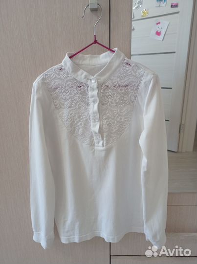 Школьная блузка 140