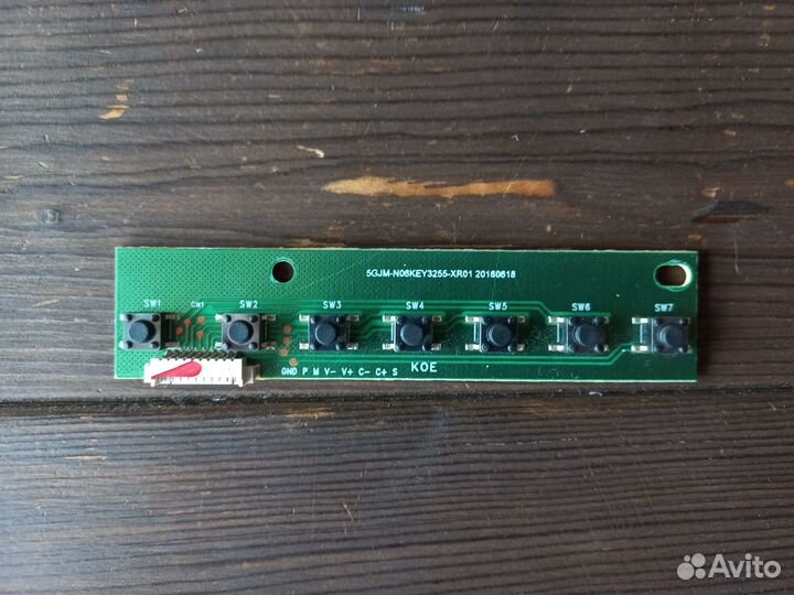 Плата кнопок 5GJM-N06KEY3255-XR01 2016061