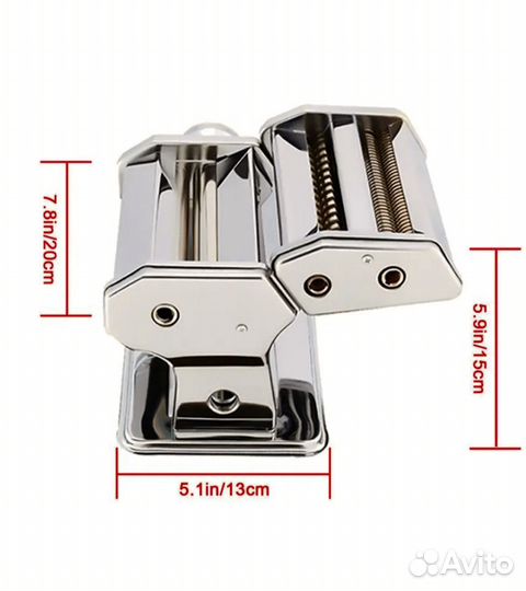 Ручная тестораскатка-лапшерезка girmi IM90