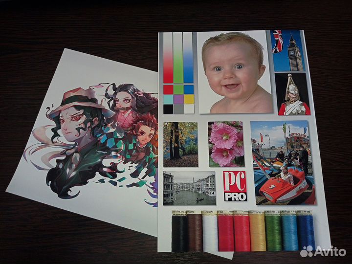 Печать черно-белых и цветных документов А4 и фото