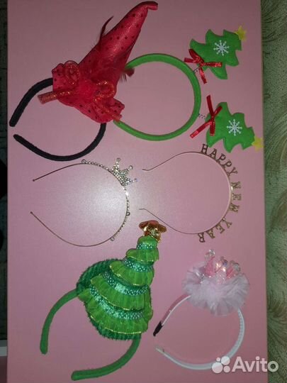 Ободки новогодние