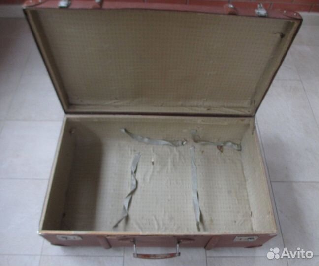 1940s чемодан Антикварный. Немецкий. Большой