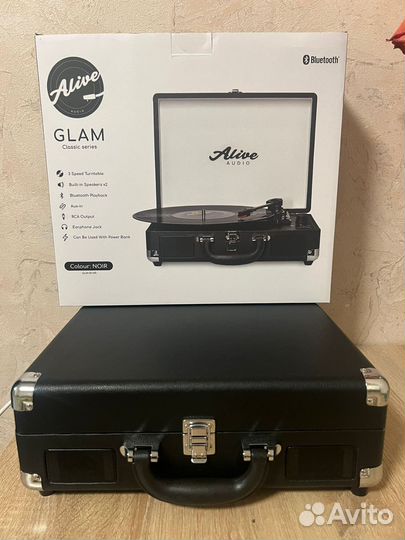 Виниловый проигрыватель alive audio новый