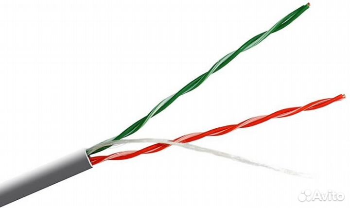 Кабель UTP 5E Suplan 2 пары, медь, 500м бухта