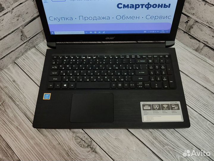 Ноутбук Acer Pentium(i3) /UHD610/4Gb/SSD120/15.6