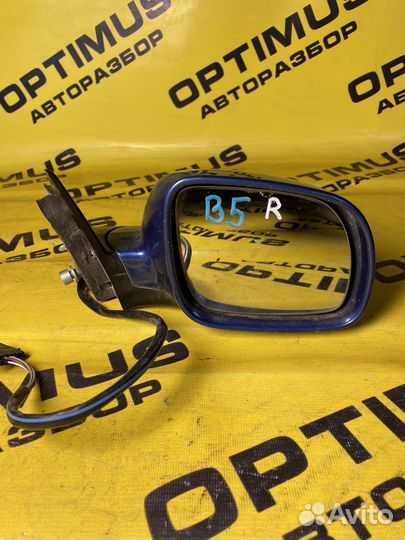 Зеркало правое volkswagen passat b5