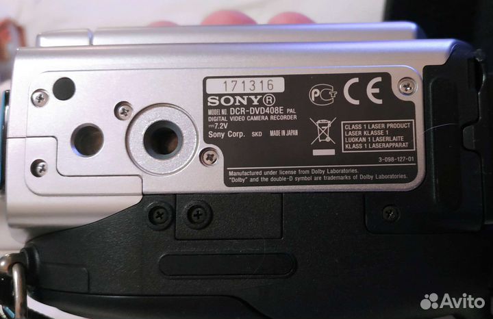 Видеокамера Sony DCR-DVD408E