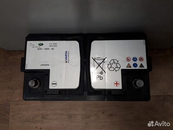 Аккумулятор агм 80 Ампер Б/У