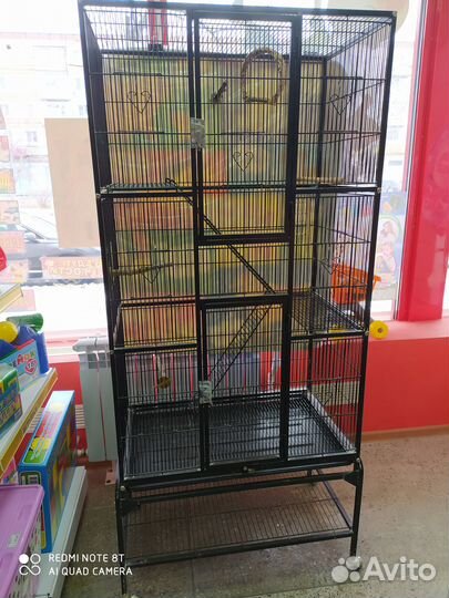Клетка для птиц и др.животных 81*47*176см