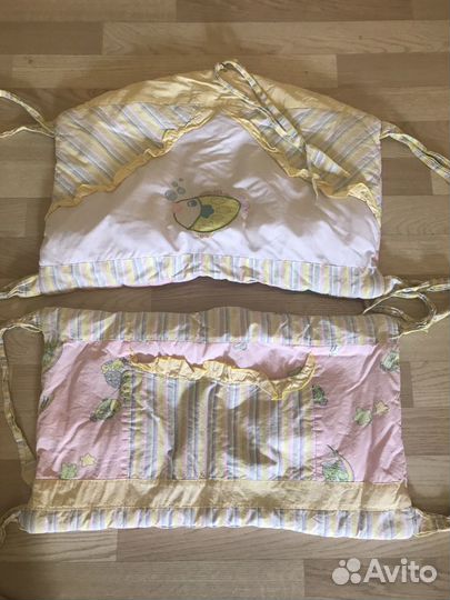 Бортики в кроватку