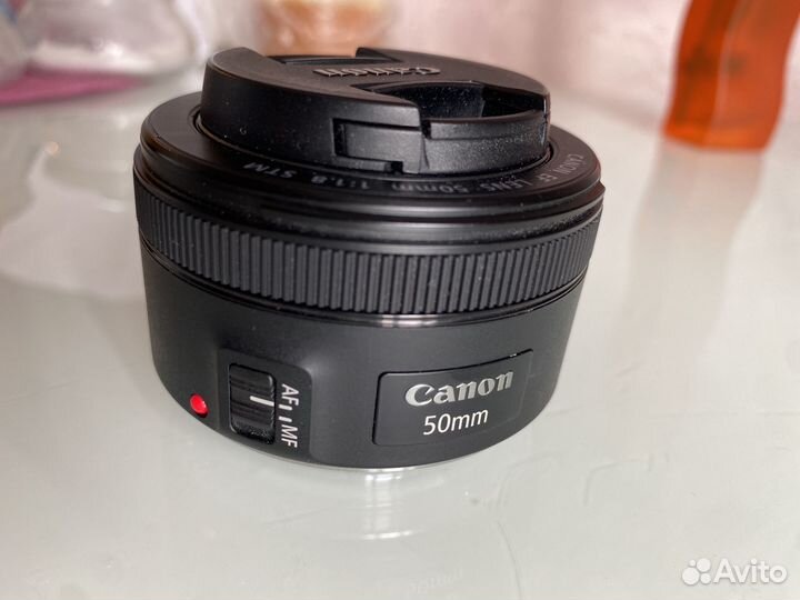 Объектив canon 50mm 1 8 stm