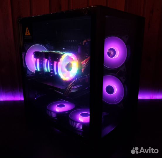 Игровой компьютер пк Intel i7/RX580/32GB RAM