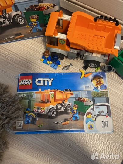 Lego City 60220 мусоровоз