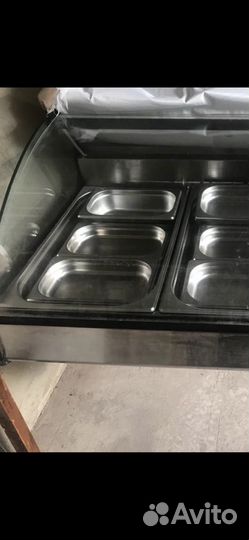 Тепловая,настольная витрина