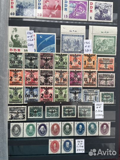 Марки: Прибалтика,Австрия,Румыния,Германия