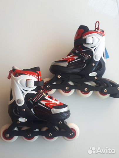 Роликовые коньки детские раздвижные