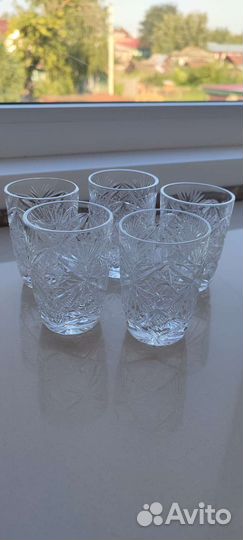 Стопки хрусталь