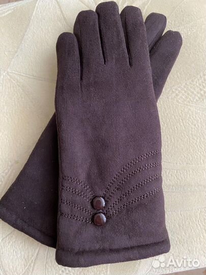 Перчатки женские новые теплые