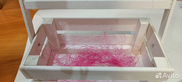 Подарочное деревянное кашпо