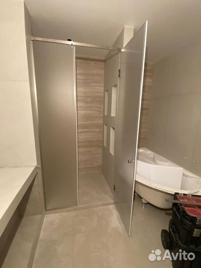 Душевые стеклянные ограждения гарантия 5 лет