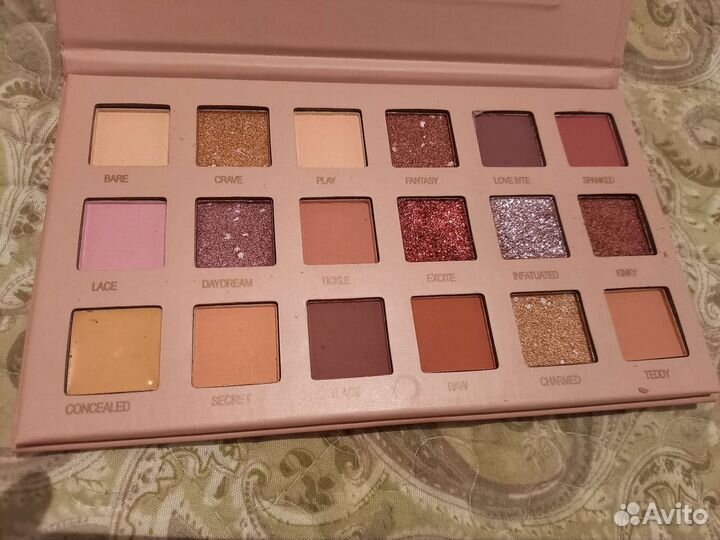 Палетка теней Nude Gelanzi