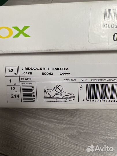 Полуботинки туфли Geox р.32