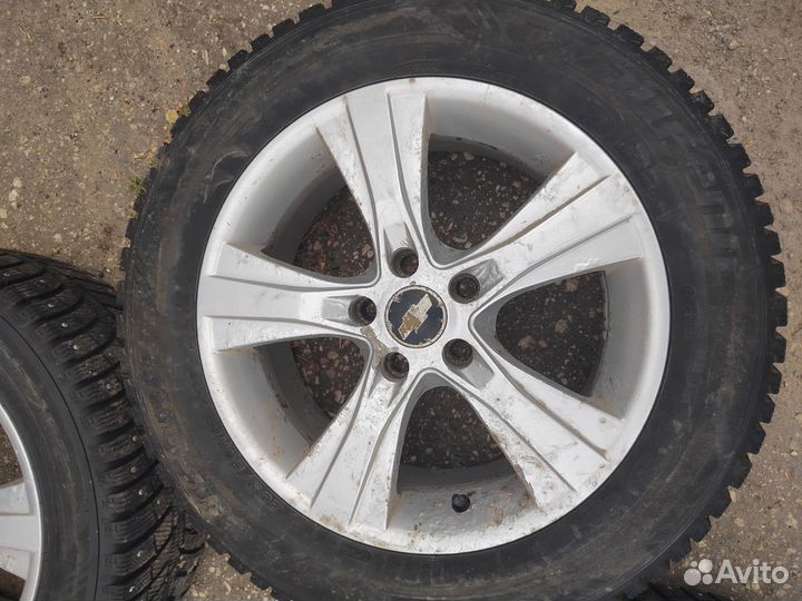 Диски с резиной r16 GM 5x105 зимние