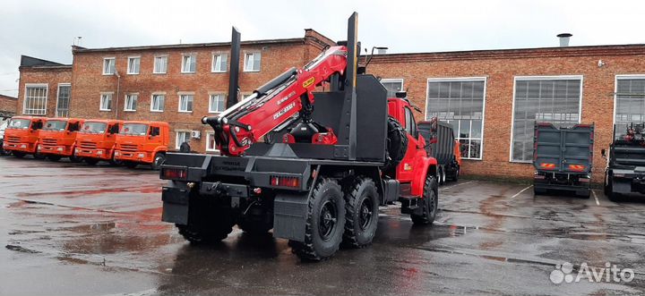 Урал 5557 с КМУ, 2024